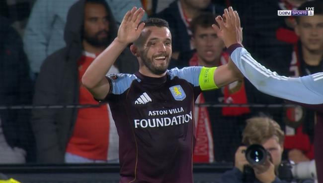 هدف جون ماكجين في مرمي فينورد بالدوري الاوروبي