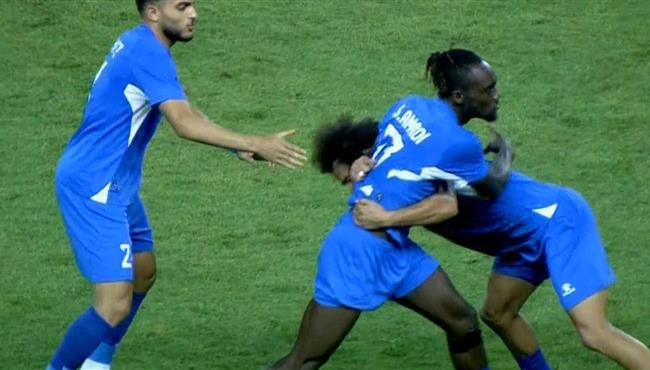 طرد صامويل أمادي بعد الاعتداء علي لاعب الجونة بالدوري المصري
