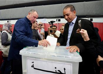 غلق باب التصويت في انتخابات الأهلي