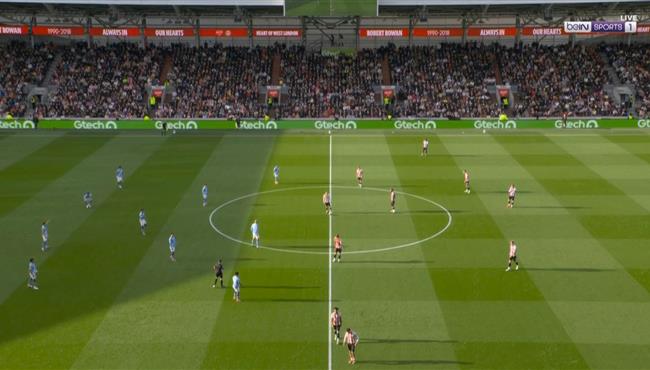 ملخص مباراة مانشستر سيتي وبرينتفورد 1 0 الدوري الانجليزي