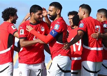 لقطة مثيرة للجدل لـ محمد صلاح أمام جيبوتي بعد تأهل مصر لكأس العالم