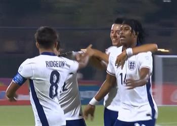 فيديو ريجان هيسكي يسجل هدف إنجلترا الأول أمام مصر