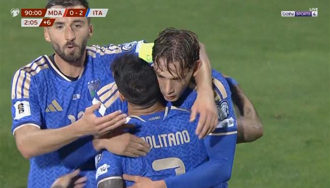 اهداف مباراة ايطاليا ومولدوفا 2 0 تصفيات كأس العالم