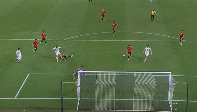 تصدي محمد صبحي الرائع يحرم اوزبكستان من هدف امام مصر