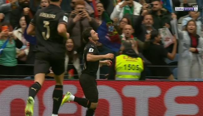 هدف البرتغال الثالث في مرمي ارمينيا بتصفيات كأس العالم