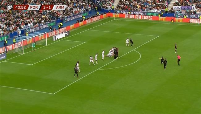 هدف جواو نيفيز العالمي في مرمي ارمينيا بتصفيات كأس العالم