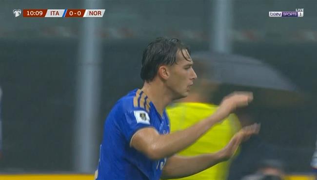 هدف ايطاليا الاول في مرمي النرويج بتصفيات كأس العالم