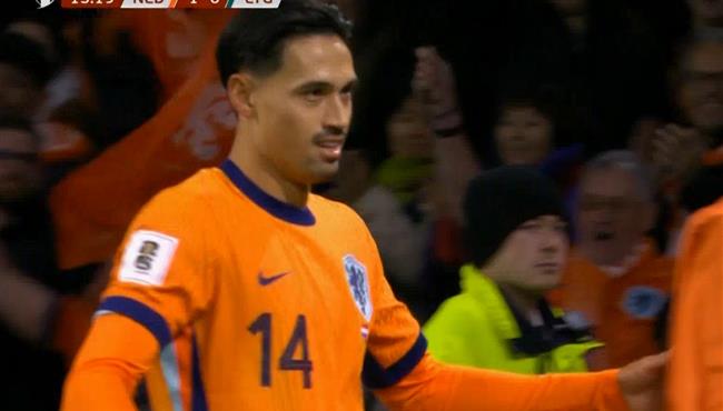 هدف هولندا الاول في مرمي لتوانيا بتصفيات كأس العالم