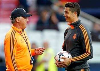 أنشيلوتي رونالدو الأكثر احترافية ولاعب ريال مدريد السابق لديه غرور كبير