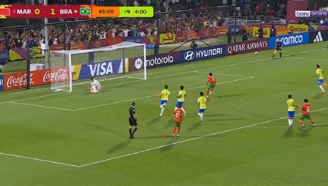 هدف تعادل المغرب مع البرازيل 1 1 كأس العالم تحت 17 عام