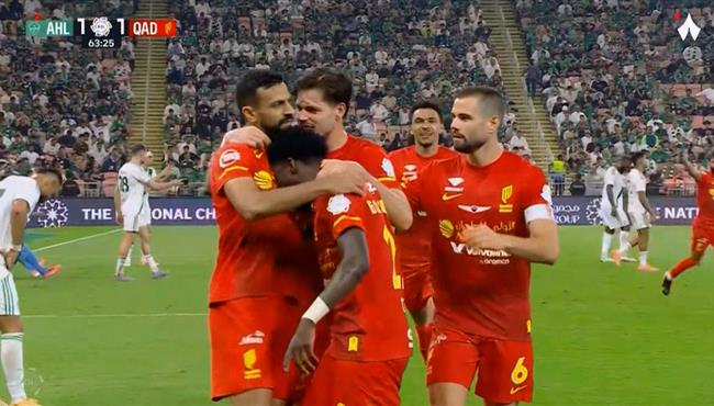 هدف تعادل القادسية مع الاهلي بالدوري السعودي