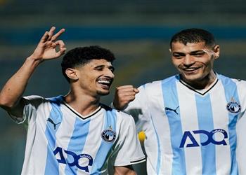 فيديو هاتريك تاريخي قطة يسجل هدف بيراميدز الثالث أمام ريفرز يونايتد