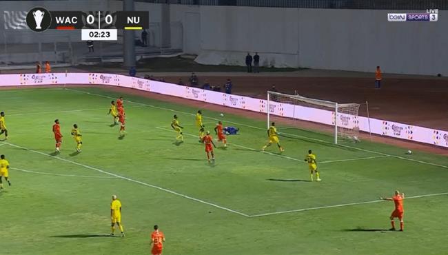 هدف الوداد الاول في مرمي نيروبي يونايتد بكأس الكونفيدرالية