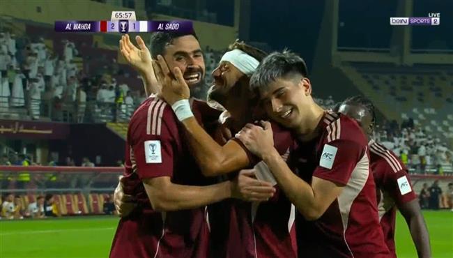 اهداف مباراة الوحدة والسد 3 1 دوري ابطال اسيا