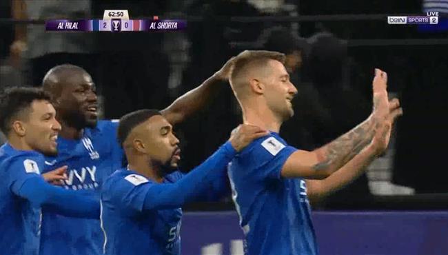 هدف الهلال الثاني في مرمي الشرطة بدوري ابطال اسيا