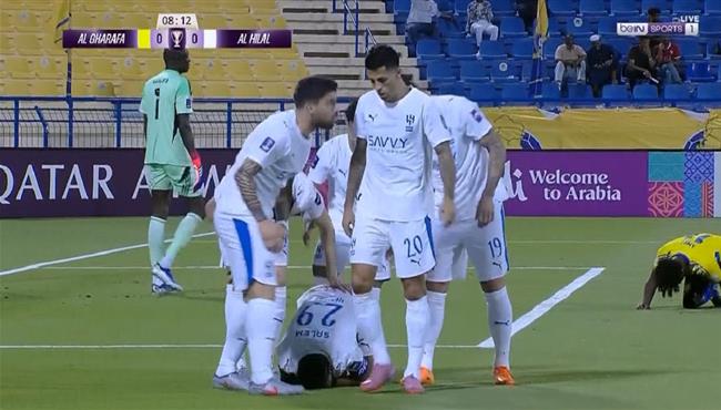 اهداف مباراة الهلال والغرافة 2 1 دوري ابطال اسيا