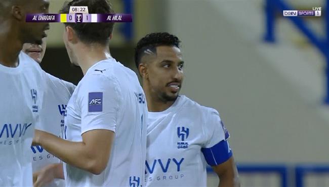 هدف سالم الدوسري في مرمي الغرافة بدوري ابطال اسيا