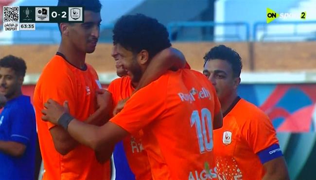 اهداف مباراة فاركو وتليفونات بني سويف 2 0 كاس مصر