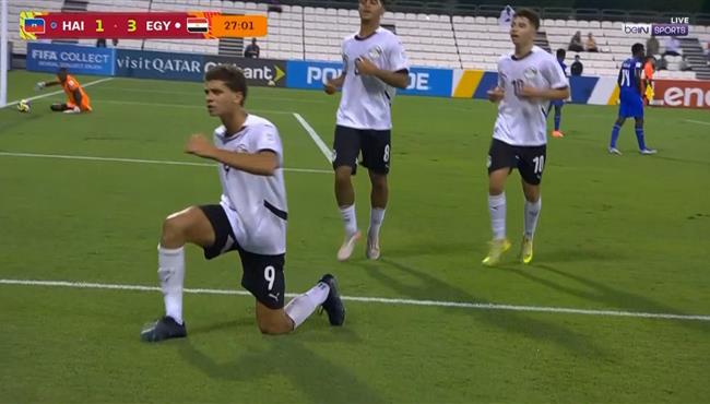 هدف مصر الثالث الرائع في مرمي هايتي بكاس العالم تحت 17 عام