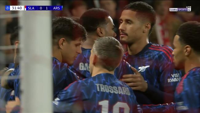 اهداف مباراة ارسنال وسلافيا براج 3 0 دوري ابطال اوروبا