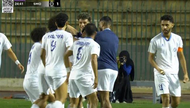 اهداف مباراة سموحة والمقاولون العرب 1 1 الدوري المصري