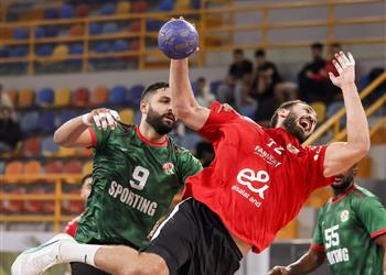 الأهلي يتخطى سبورتنج ويتأهل لمواجهة سموحة في نهائي كأس السوبر لكرة اليد