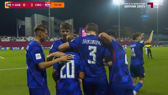اهداف مباراة الامارات وكرواتيا 0 3 كاس العالم للشباب تحت 17 عام