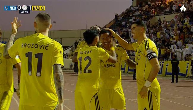 اهداف مباراة النصر ونيوم 3 1 الدوري السعودي