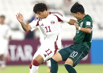 ترتيب مجموعة قطر في كأس العالم تحت 17 عام ا بعد التعادل مع بوليفيا