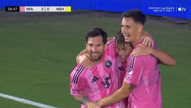 اهداف مباراة انتر ميامي وناشفيل 4 0 الدوري الامريكي