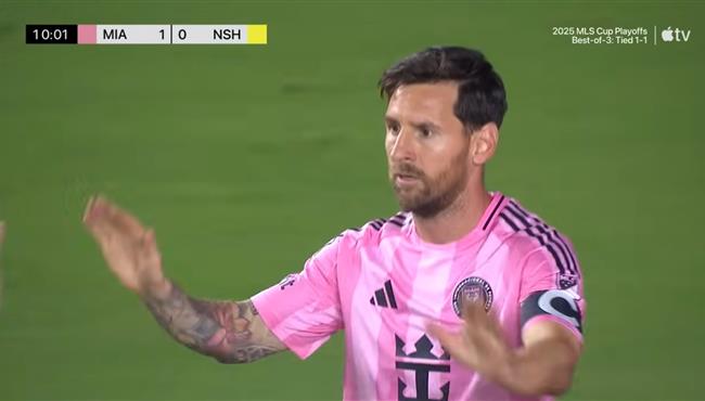 هدف ميسي الاول الرائع في مرمي ناشفيل بالدوري الامريكي