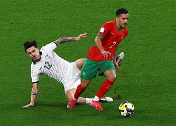 فيديو أزارو يقود المغرب لعبور سوريا والتاهل لنصف نهائي كأس العرب