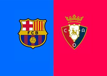 حكم مباراة برشلونة وأوساسونا في الدوري الإسباني