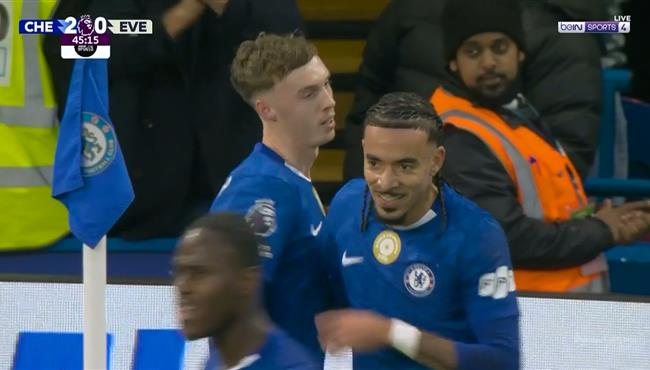 اهداف مباراة تشيلسي وايفرتون 2 0 الدوري الانجليزي