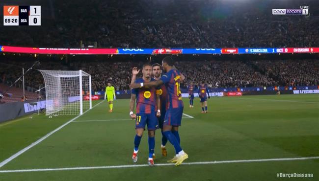 اهداف مباراة برشلونة واوساسونا 2 0 الدوري الاسباني