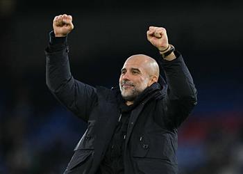 جوارديولا يحطم رقم ا قياسي ا جديد ا بعد فوزه على كريستال بالاس بثلاثية