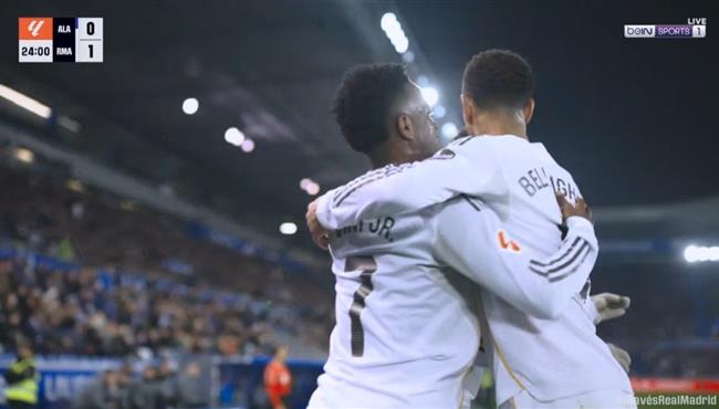 اهداف مباراة ريال مدريد وديبورتيفو الافيس 2 1 الدوري الاسباني