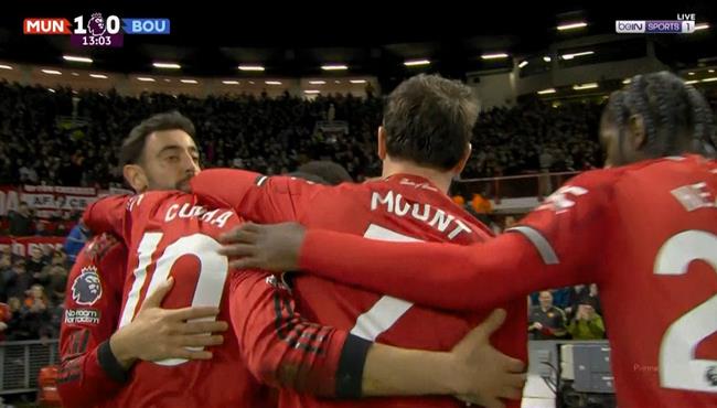 ملخص واهداف مباراة مانشستر يونايتد وبورنموث 4 4 الدوري الانجليزي