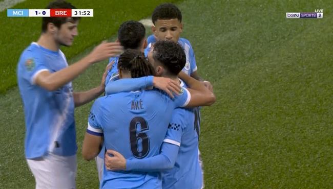 اهداف مباراة مانشستر سيتي وبرينتفورد 2 0 كأس الرابطة الانجليزية