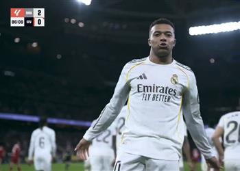 فيديو مبابي يسجل هدف ريال مدريد الثاني أمام إشبيلية ويعادل إنجاز رونالدو