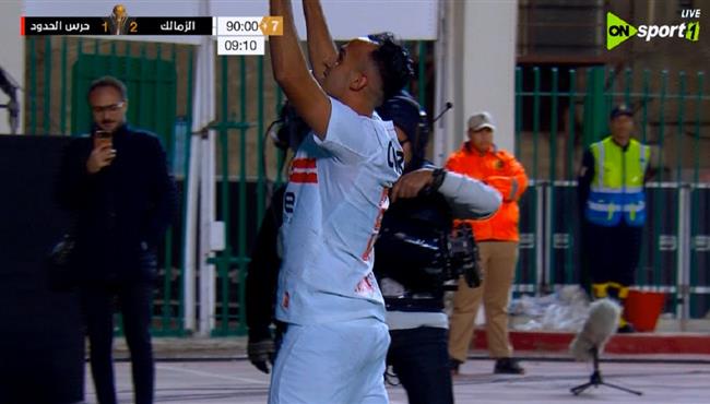 هدف ناصر منسي القاتل في مرمي حرس الحدود بكأس عاصمة مصر