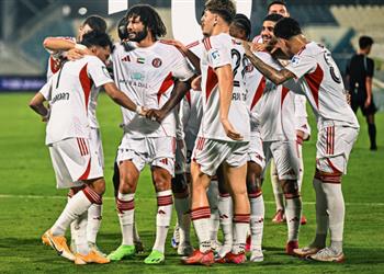 فيديو النني يسجل ويقود الجزيرة للفوز على الظفرة برباعية في الدوري الإماراتي