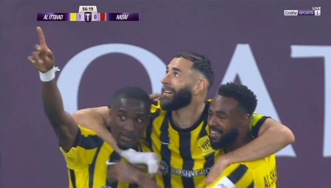 هدف فوز الاتحاد علي ناساف 1 0 دوري ابطال اسيا