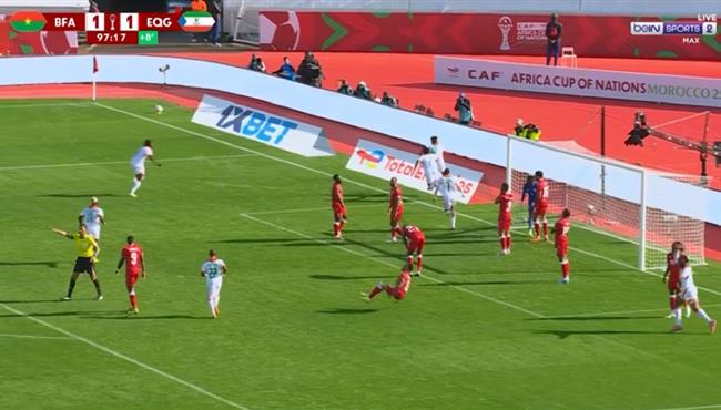 هدف فوز بوركينا فاسو القاتل علي غينيا الاستوائية 2 1 كأس امم افريقيا