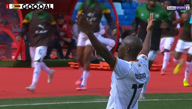 هدف تعادل زيمبابوي مع انجولا بكأس امم افريقيا