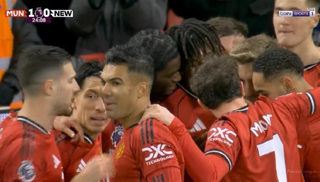 هدف فوز مانشستر يونايتد علي نيوكاسل 1 0 الدوري الانجليزي