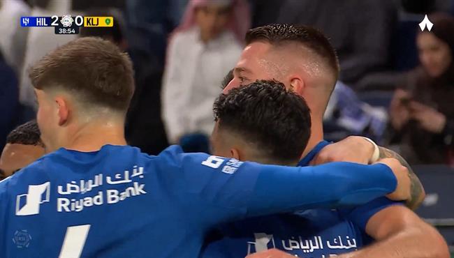 اهداف مباراة الهلال والخليج 3 2 الدوري السعودي
