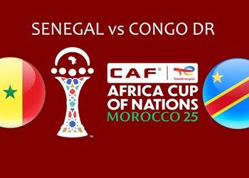 موعد والقناة الناقلة لمباراة السنغال والكونغو الديمقراطية اليوم في كأس أمم إفريقيا والمعلق