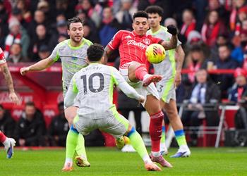 رجل مباراة مانشستر سيتي ونوتينجهام فورست في الدوري الإنجليزي