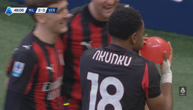 اهداف مباراة ميلان وهيلاس فيرونا 3 0 الدوري الايطالي